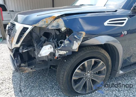 2017 Nissan Armada Platinum z USA, uszkodzony, nr VIN JN8AY2ND5H9005937